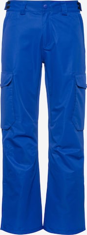 MAUI WOWIE Regular Outdoor Pants in Blue: front