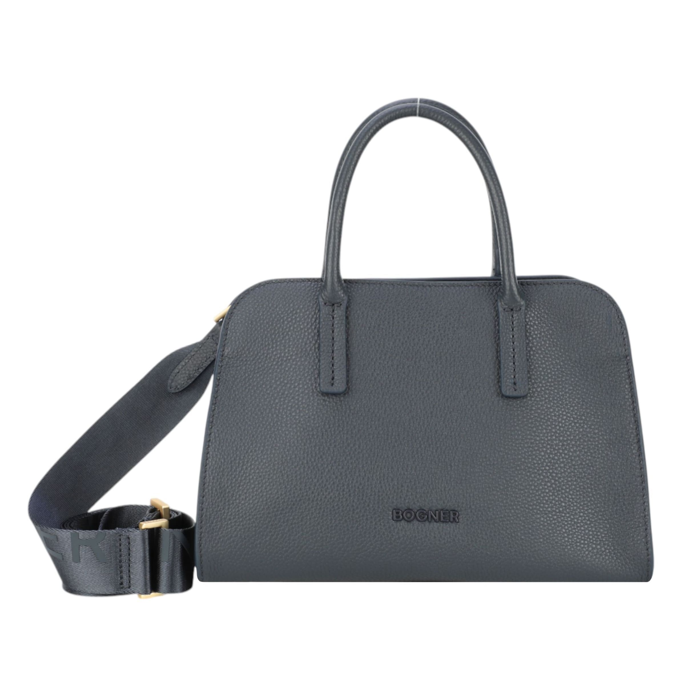BOGNER - Bolso de mano 'Pontresina Tonina' en gris: frente