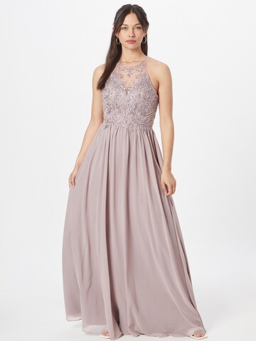 Laona Evening Dress in Purple