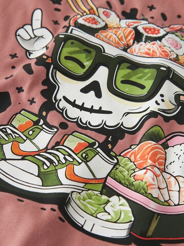 NAME IT T-shirt 'NKMTHAD' i rosa