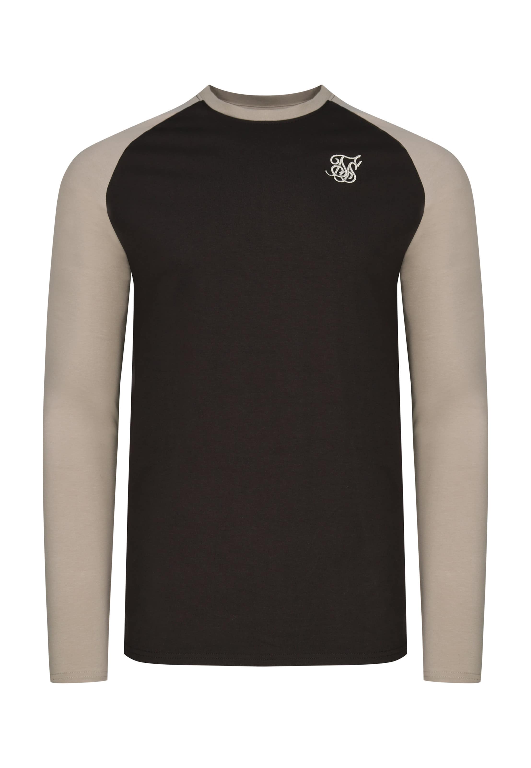 SikSilk - Camiseta en marrón: frente