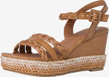 MARCO TOZZI by GUIDO MARIA KRETSCHMER Sandals in Brown: front