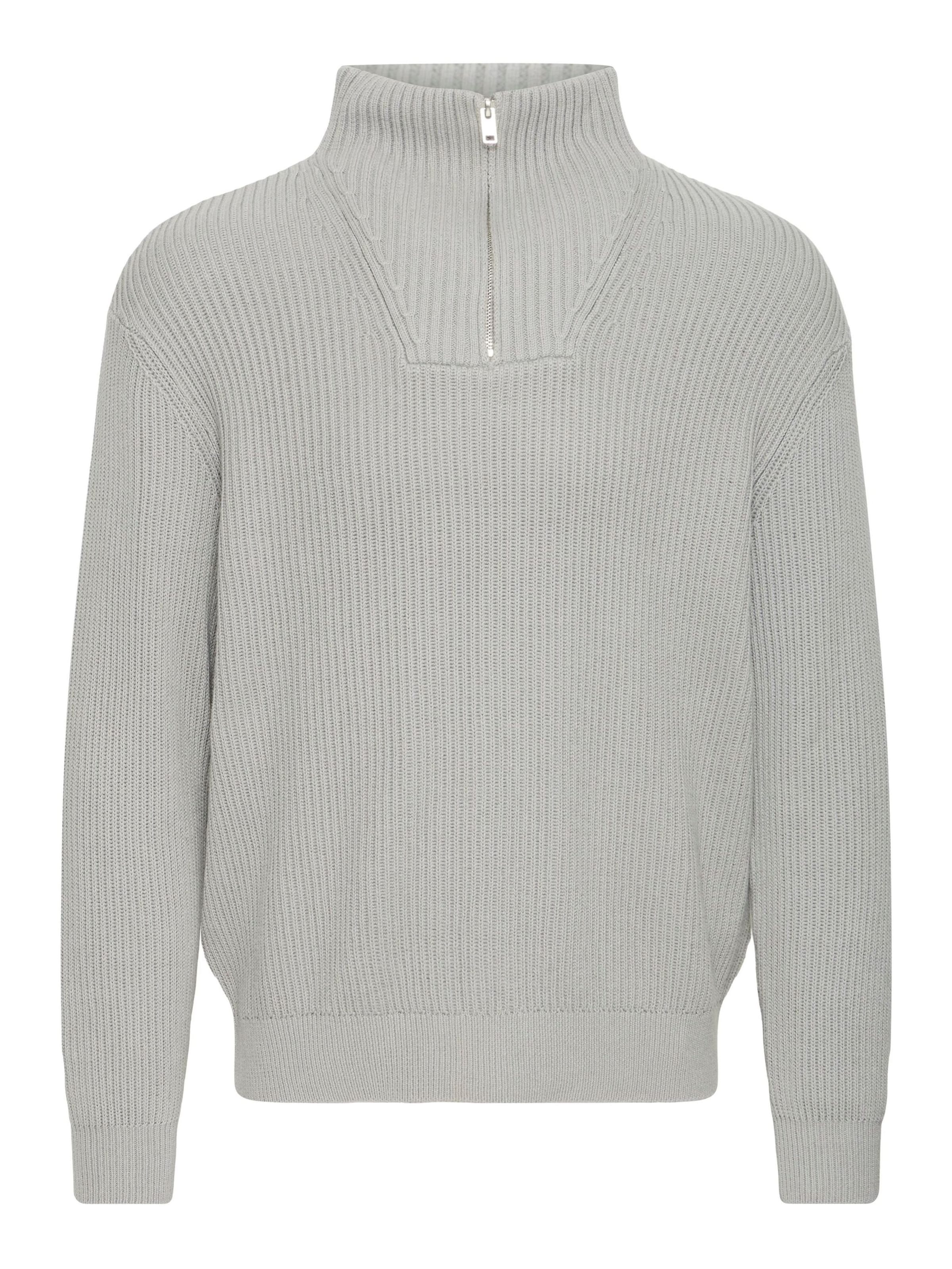 !Solid - Pullover ' SDNALLE ' em cinzento: frente