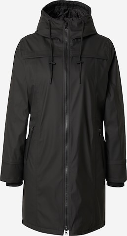 Cappotto di mezza stagione di Freequent in nero: frontale