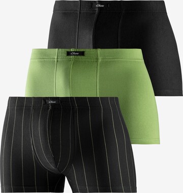 s.Oliver Boxer shorts in Green: front