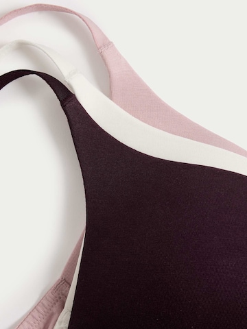 T-shirt Reggiseno di Marks & Spencer in lilla