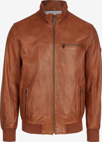 bugatti Between-Season Jacket 'Leonardo' in Brown: front