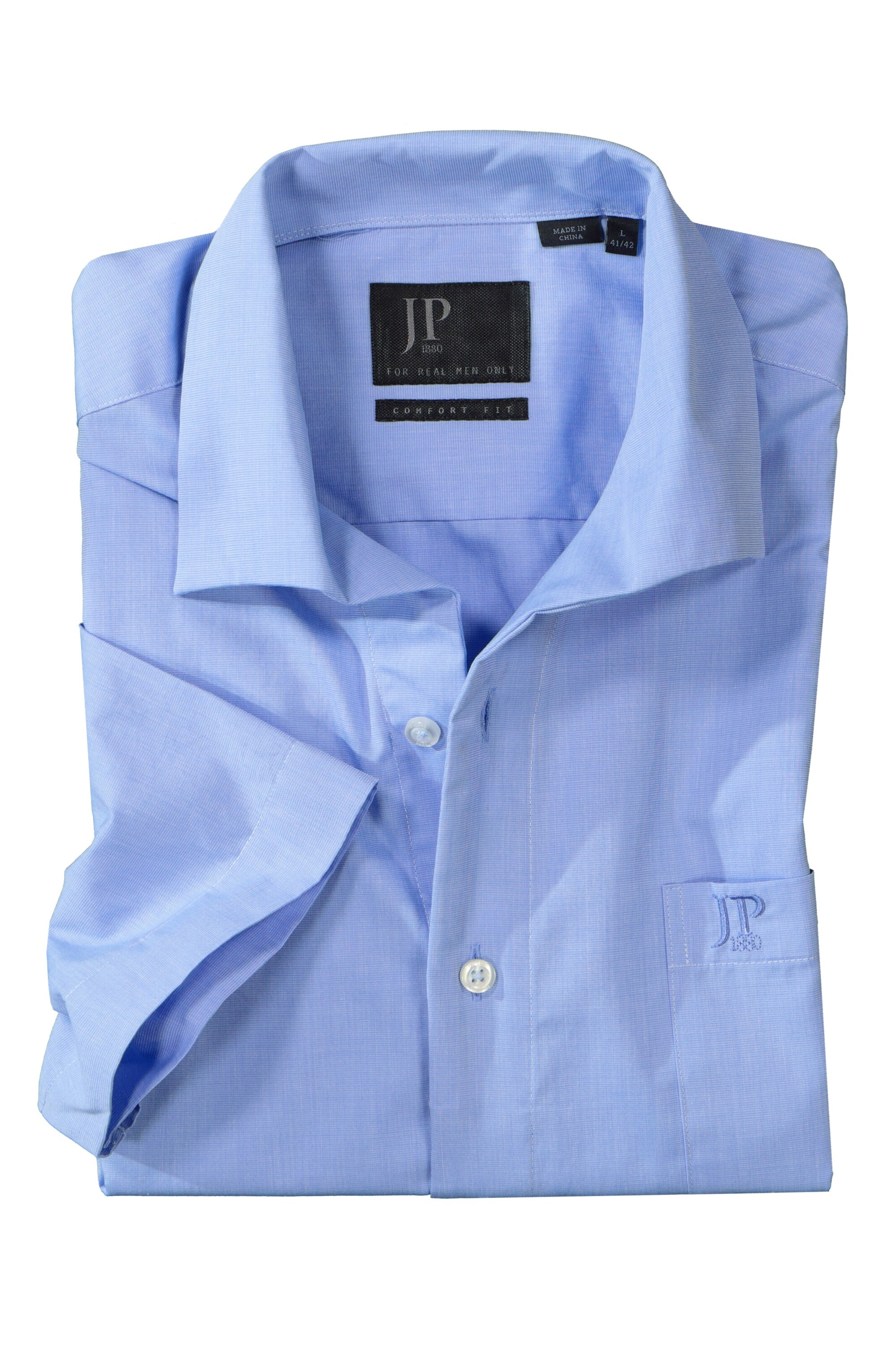 JP1880 Regular Fit Hemd in Blau