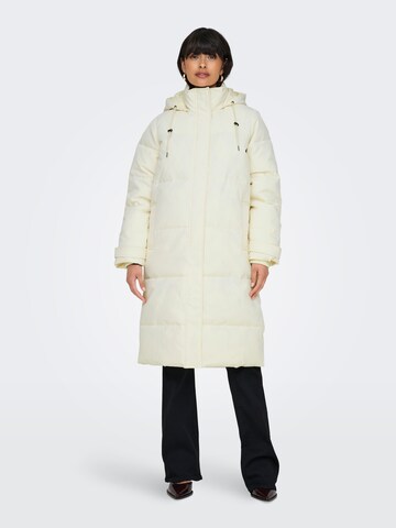 Manteau d’hiver 'ONLIRENE' ONLY en blanc