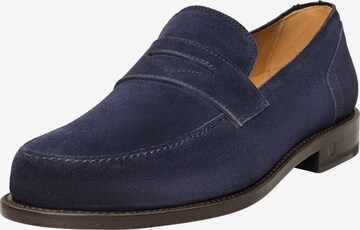 Henry Stevens Loafer Rahmengenäht 'Haywood PL' in Blau: predná strana