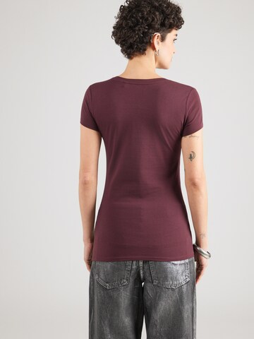 GUESS Shirts 'AMOUR' i lilla