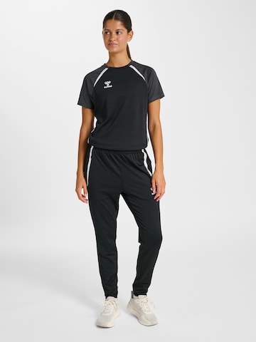 Tapered Pantaloni sportivi 'Lead 2.0' di Hummel in nero