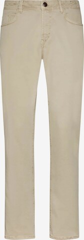 Boggi Milano Regular Jeans in Beige: front