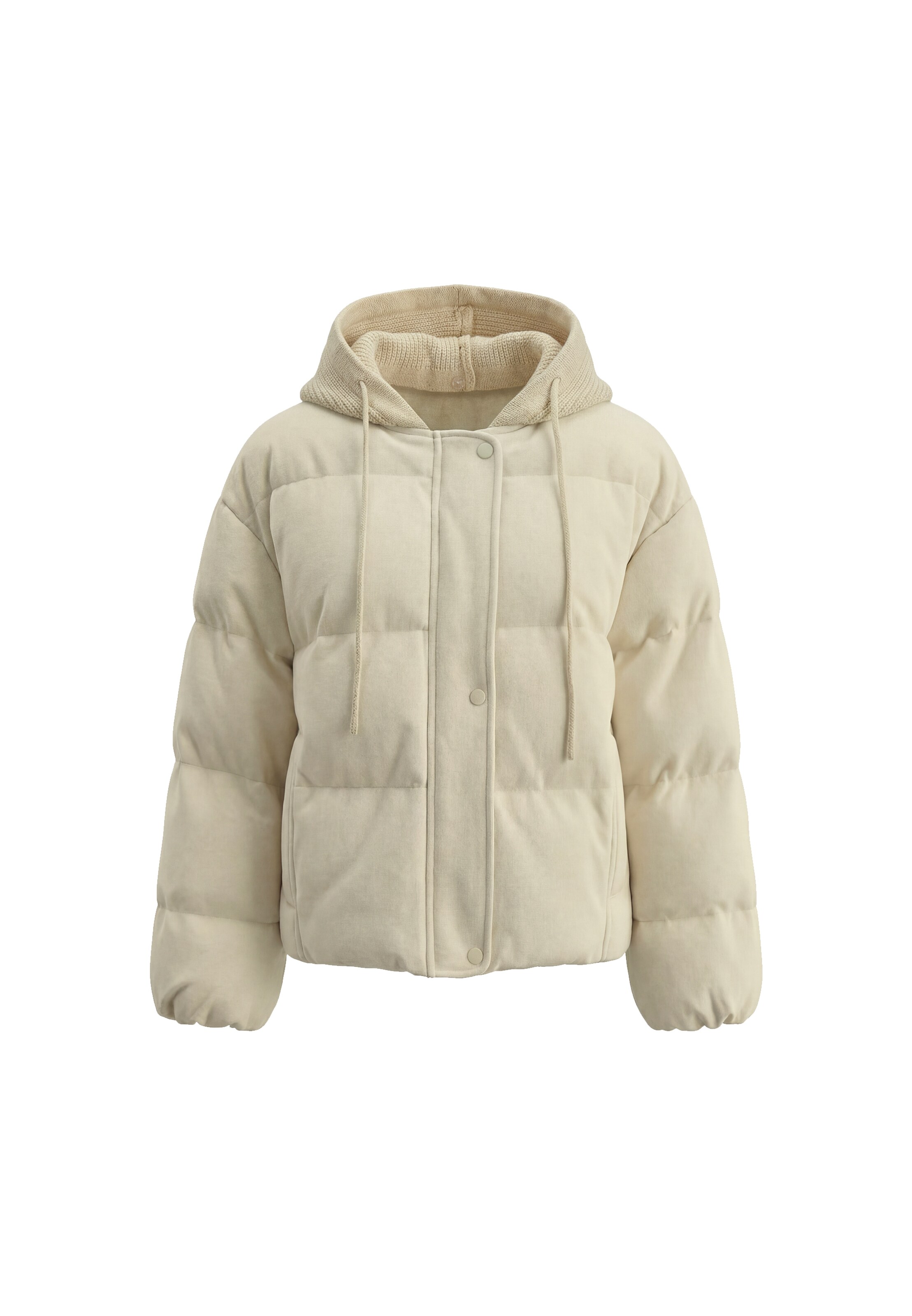MYMO Winter Jacket in Beige: front