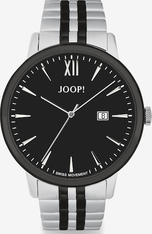 JOOP! Analog Watch in Silver: front