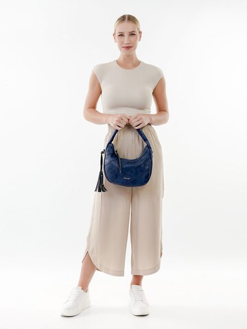 TAMARIS Shoulder Bag 'Anabell' in Blue