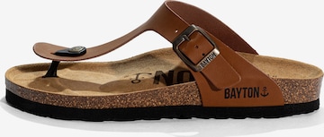 ruda Bayton Šlepetės per pirštą 'MELIA': priekis