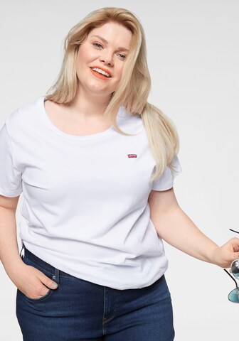 Levi's® Plus Koszulka 'PL The Perfect Tee' w kolorze biały