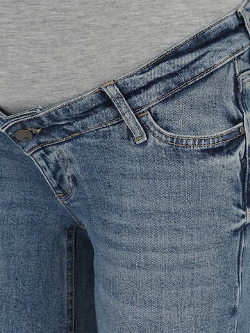 MAMALICIOUS Wide Leg Jeans 'Blaise' i blå