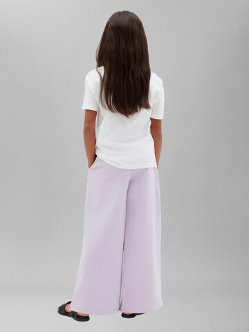 Calvin Klein Jeans Wide leg Trousers in Purple