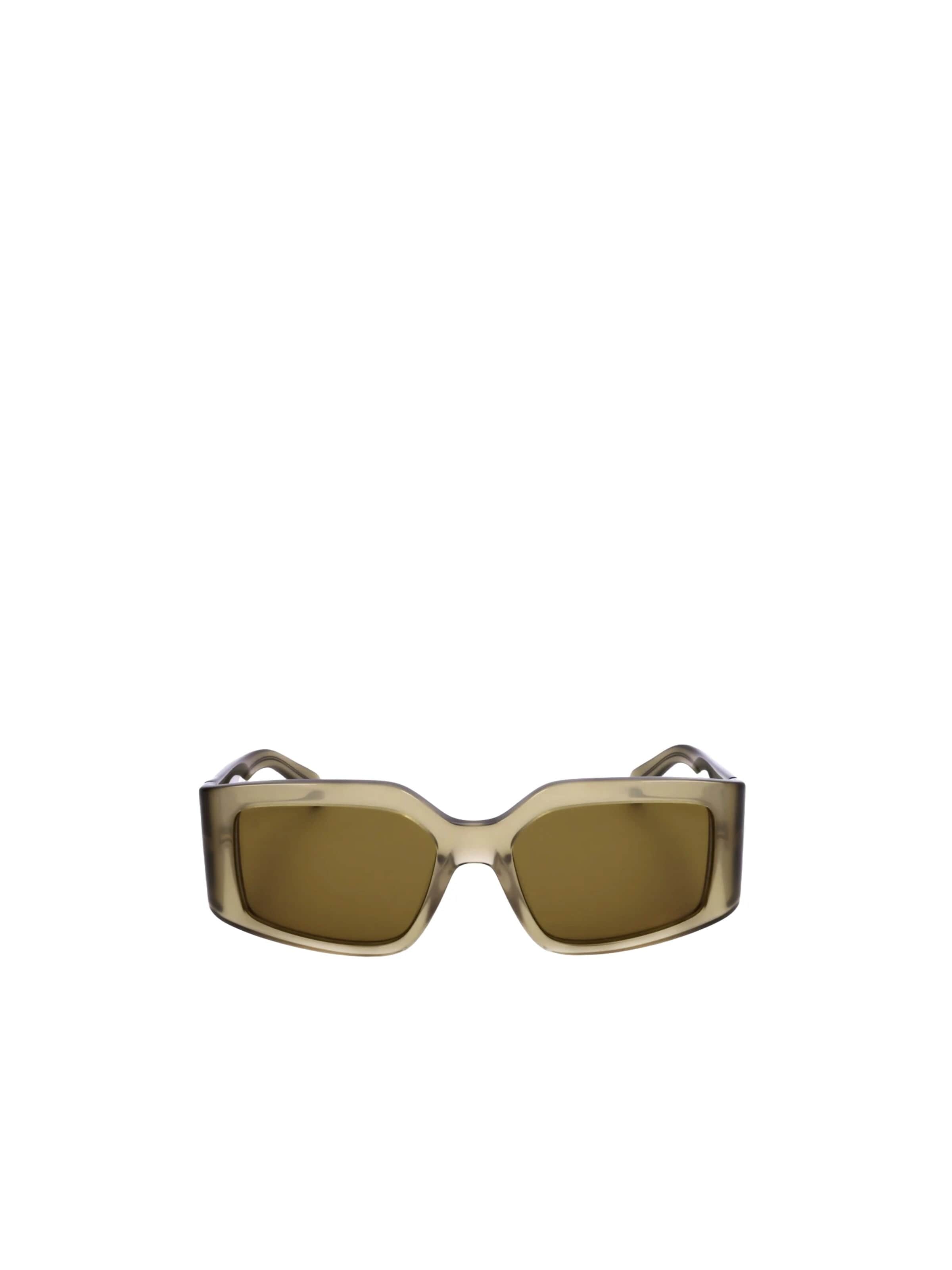 FERRAGAMO Zonnebril 'SF1101S Opaline' in Groen: voorkant