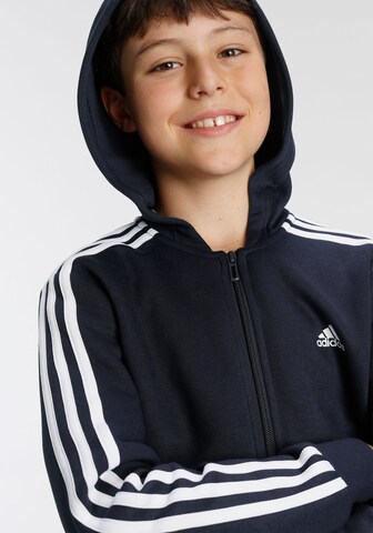 ADIDAS SPORTSWEAR Sportsweatjakke 'Essentials' i blå