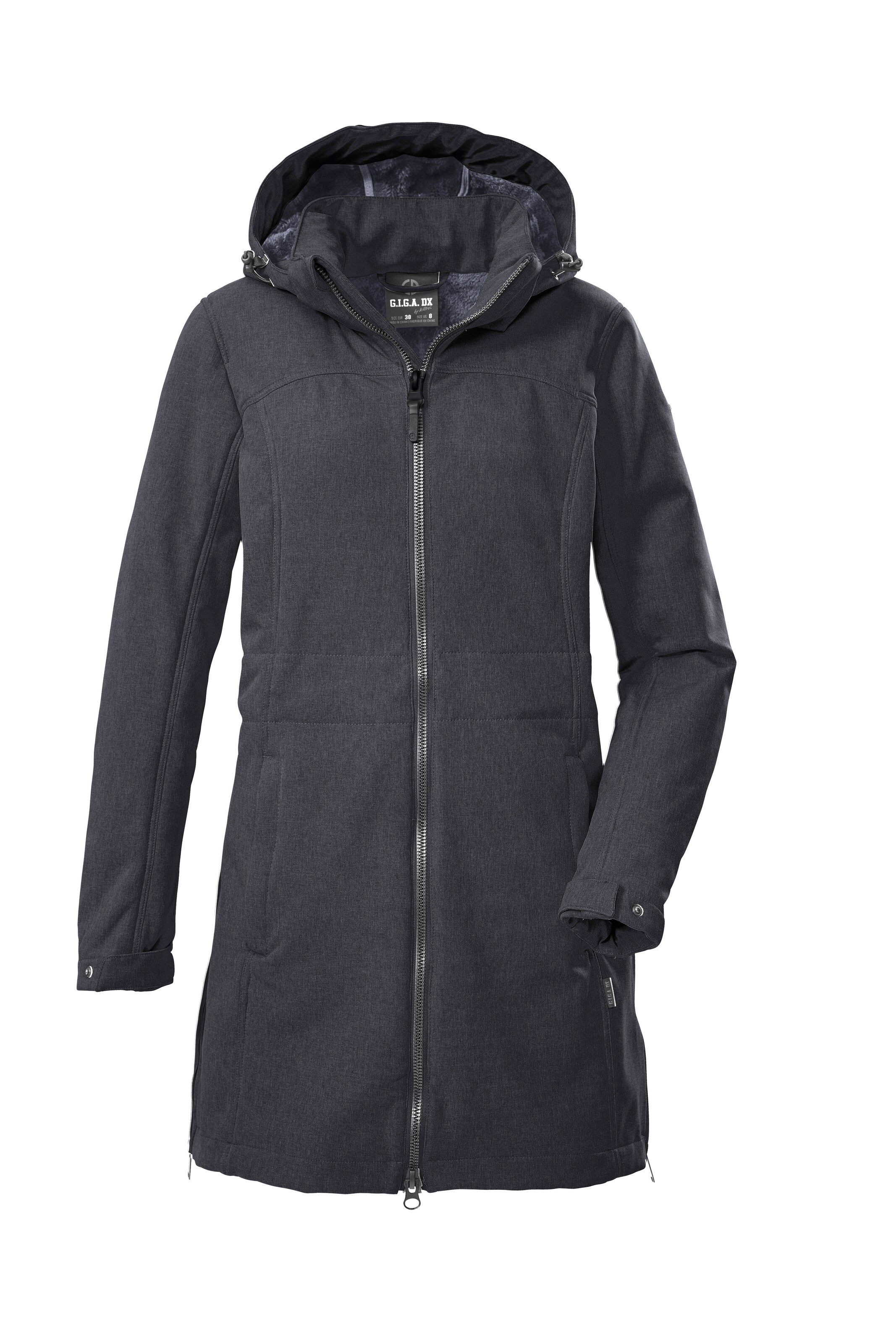 G.I.G.A. DX by killtec Between-Season Jacket in Grey: front