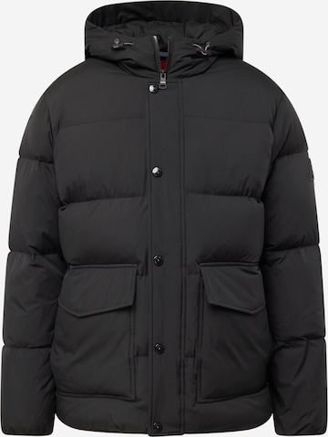 TOMMY HILFIGER Winter Jacket in Black: front