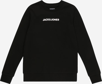 Jack & Jones Junior Mikina – černá: přední strana