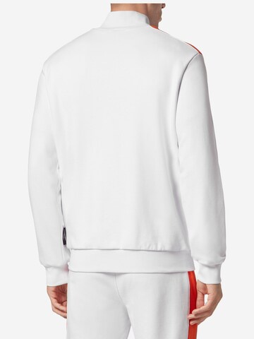 Plein Sport - Casaco em moletão em branco