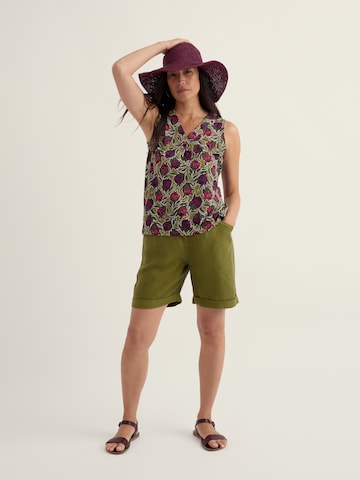 regular Pantaloni 'Penderleith' di Seasalt Cornwall in verde