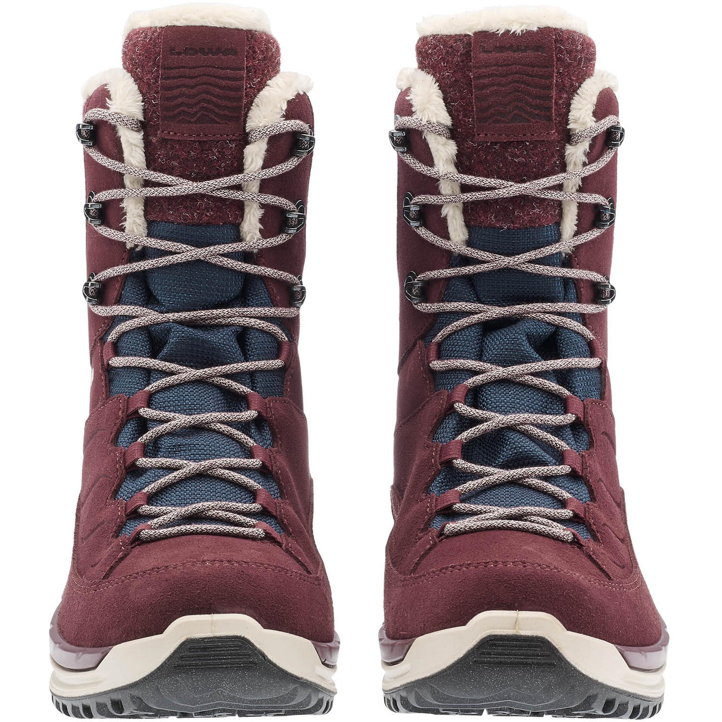 LOWA Ankle Boots 'Calceta Evo' in Red