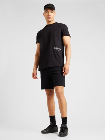 Karl Lagerfeld Tapered Hose in Schwarz