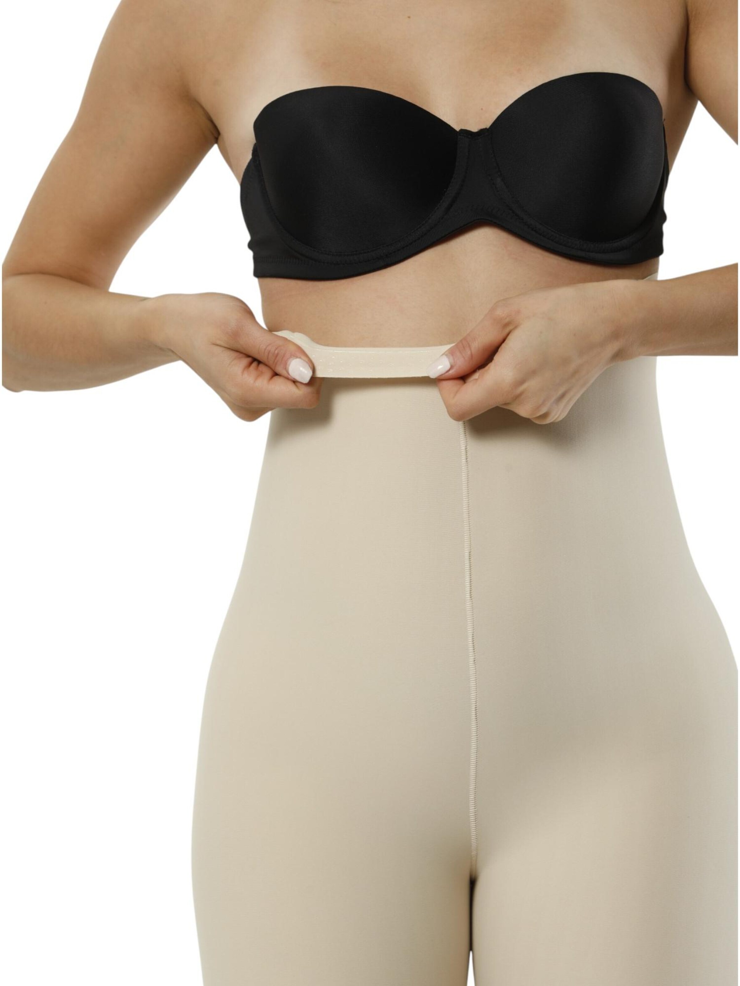 fashionshowcase Shapingbukser 'LaserTone' i beige
