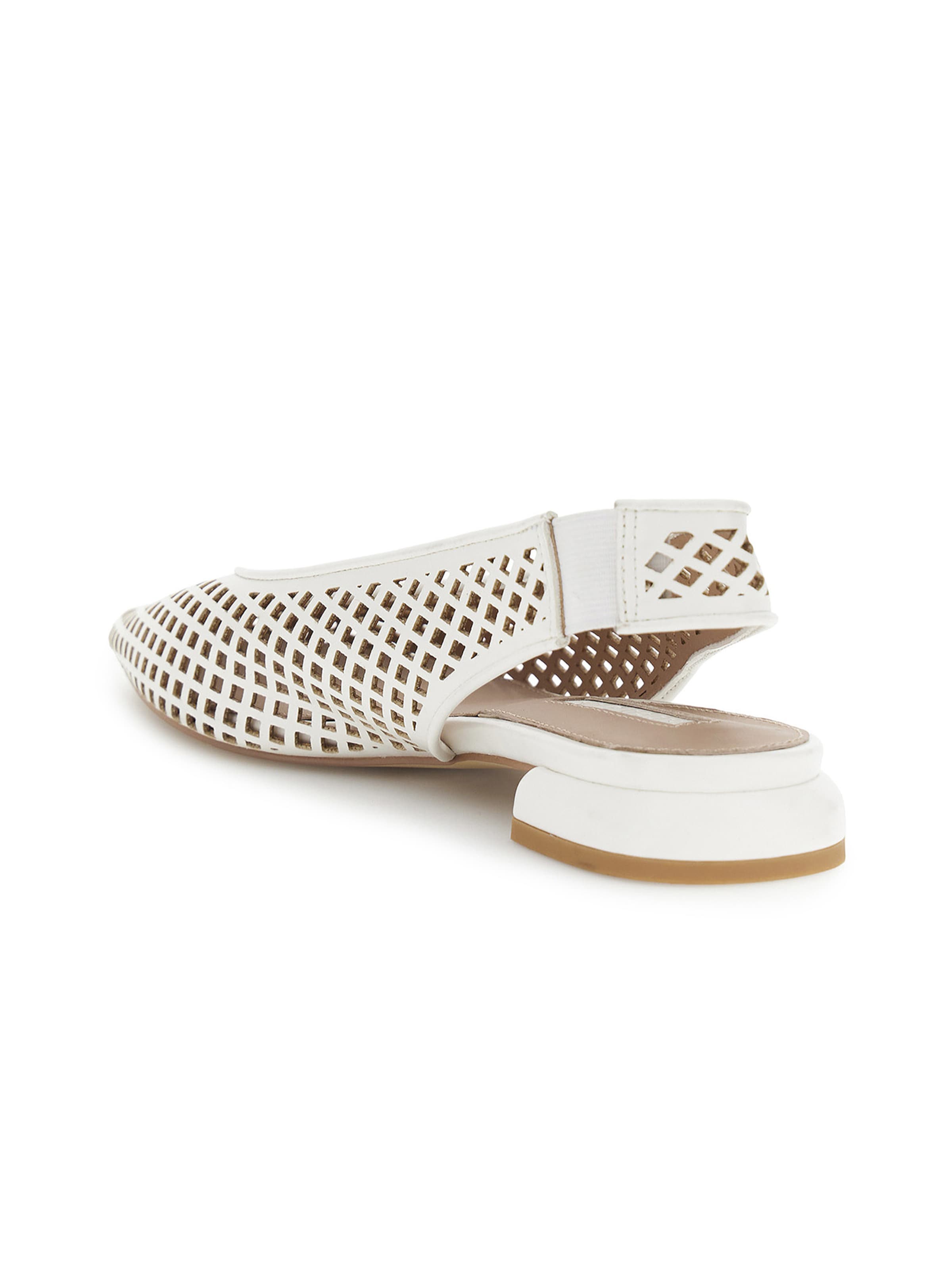 Ballerina di CAFè NOIR in bianco