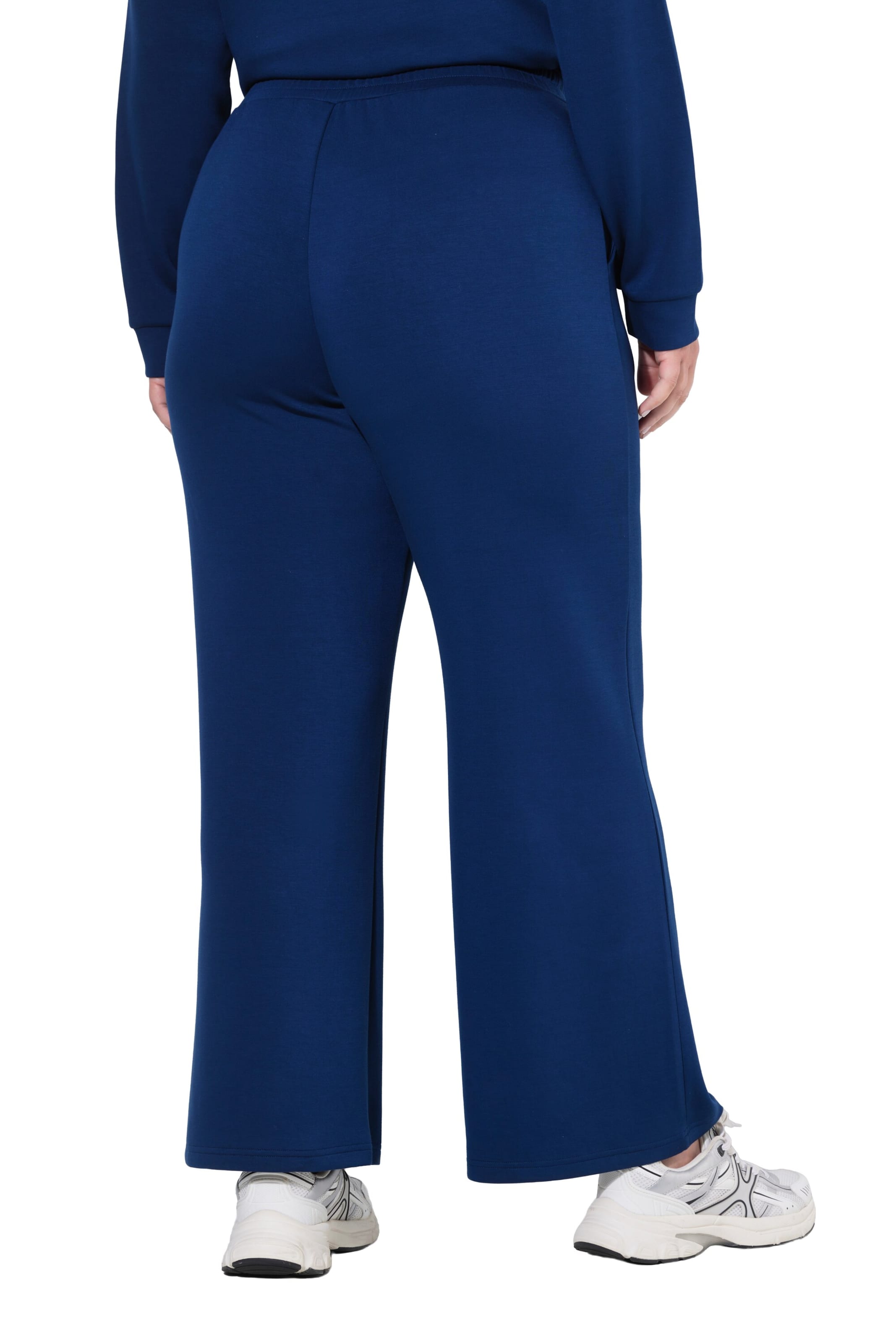MIAMODA Wide leg Trousers in Blue