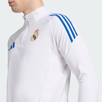 T-Shirt fonctionnel 'Real Madrid Tiro 25 Competition' ADIDAS PERFORMANCE en blanc