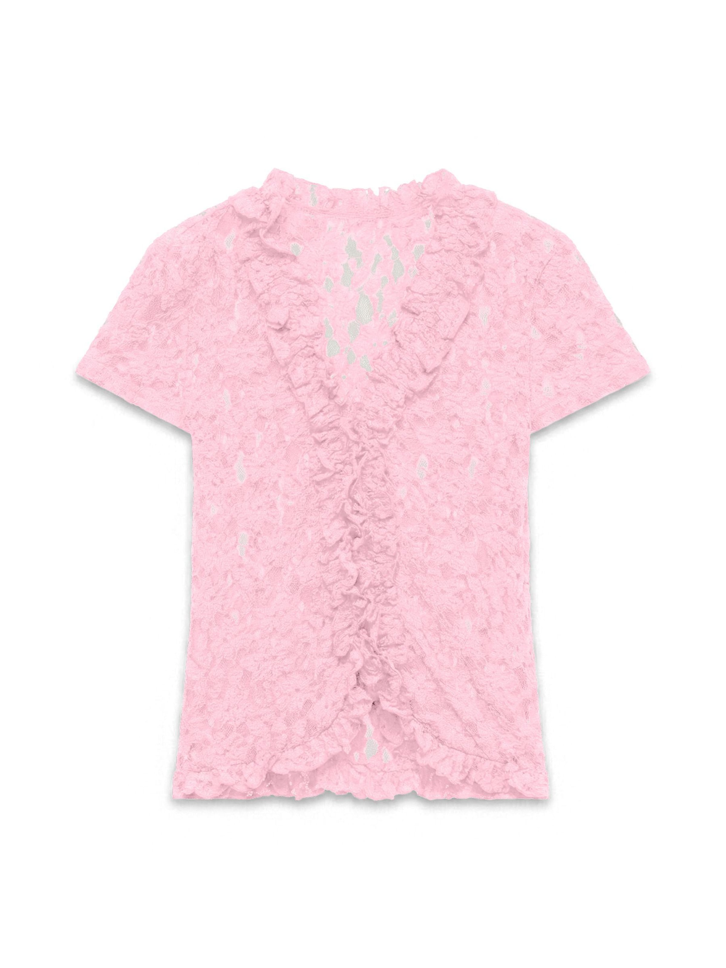 Chemisier 'AWKIENNA' VERO MODA en rose : devant