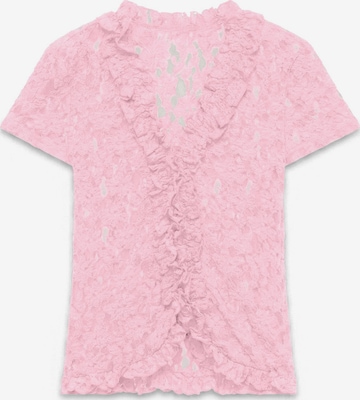 Chemisier 'AWKIENNA' VERO MODA en rose : devant