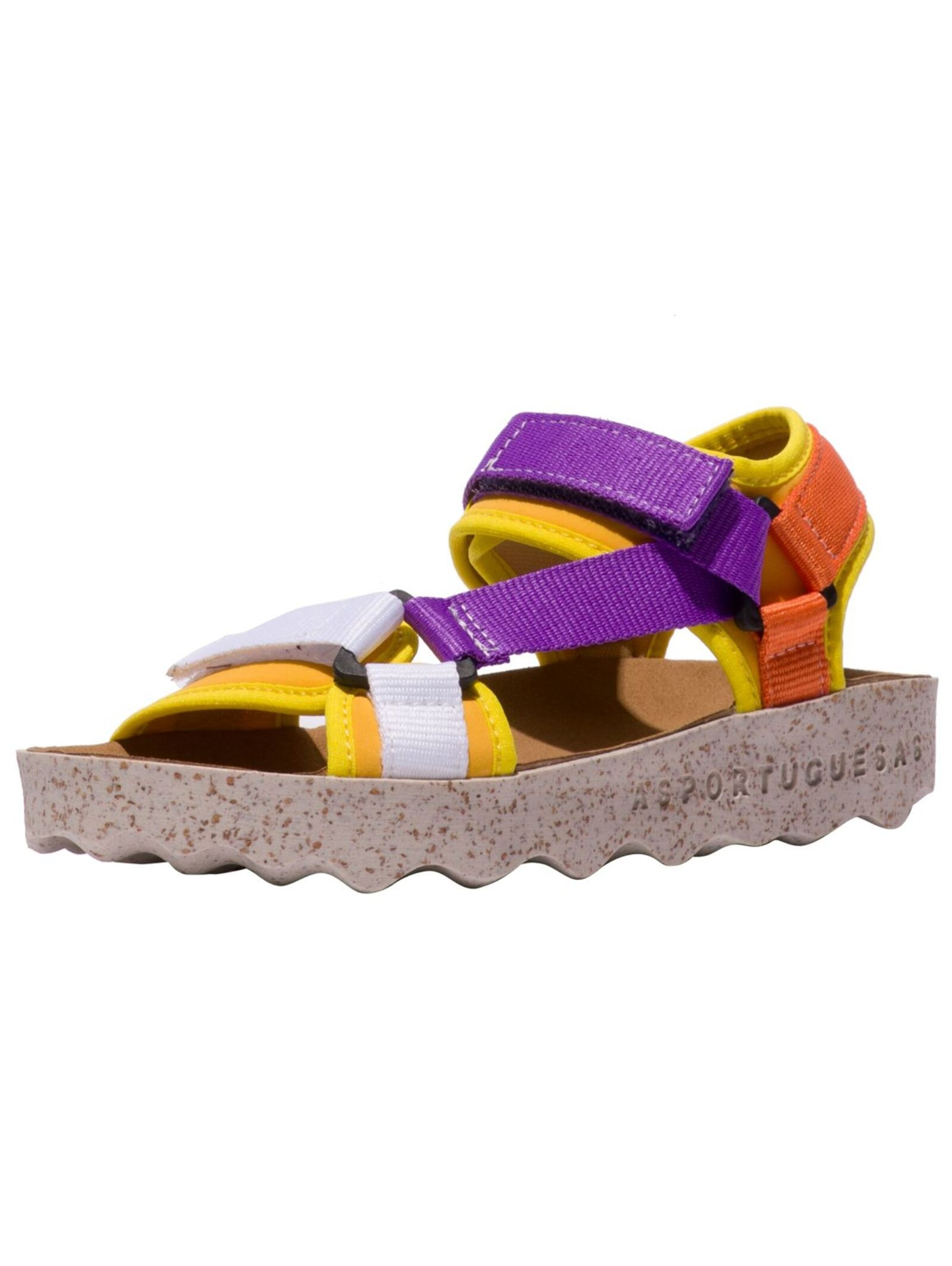 Sandales à lanières Asportuguesas en jaune : devant