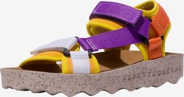 Sandales à lanières Asportuguesas en jaune : devant