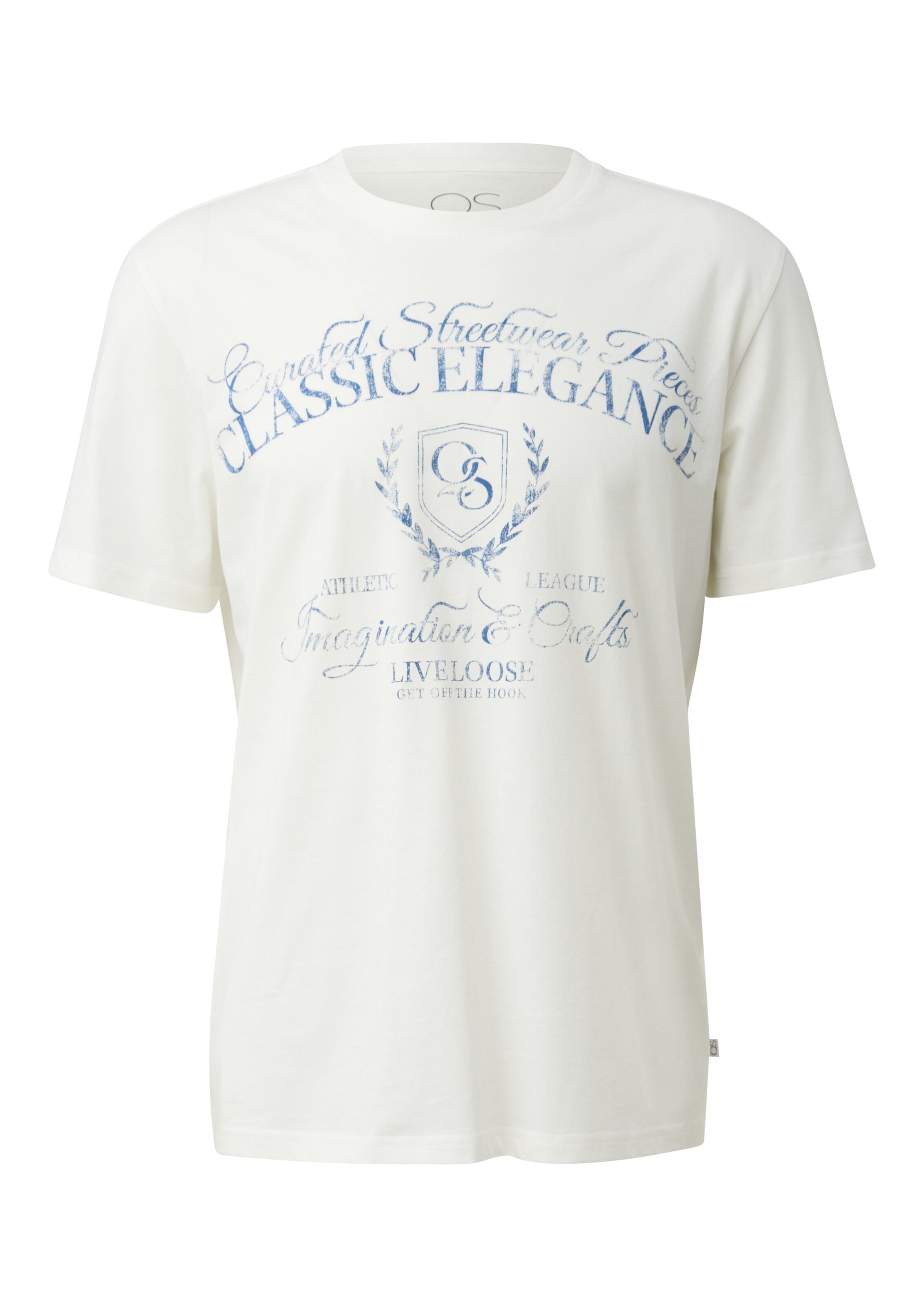 QS Shirt in Beige: front