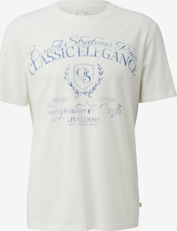 QS Shirt in Beige: front