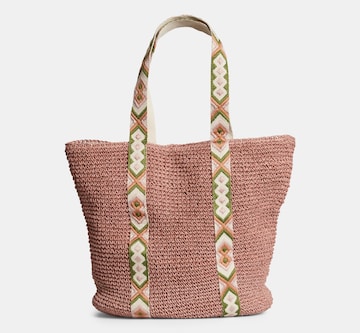 rožinė VILA Paplūdimio krepšys 'TENEYA': priekis