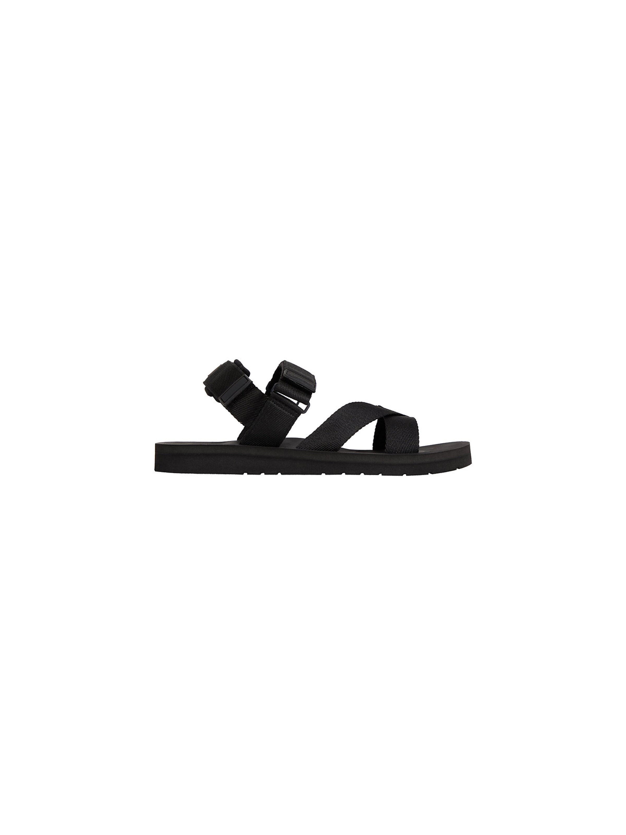 Calvin Klein Sandal in Black: front