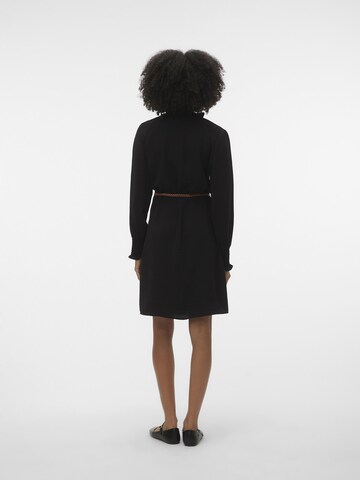 VERO MODA Shirt Dress 'VIBE' in Black