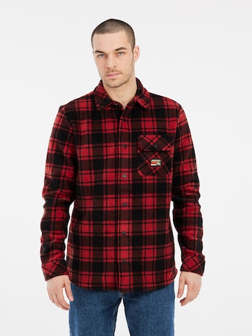 PROTEST Shirt 'PRTOUTWELL'‌‌‌‌‌‌‌‌ in Rot