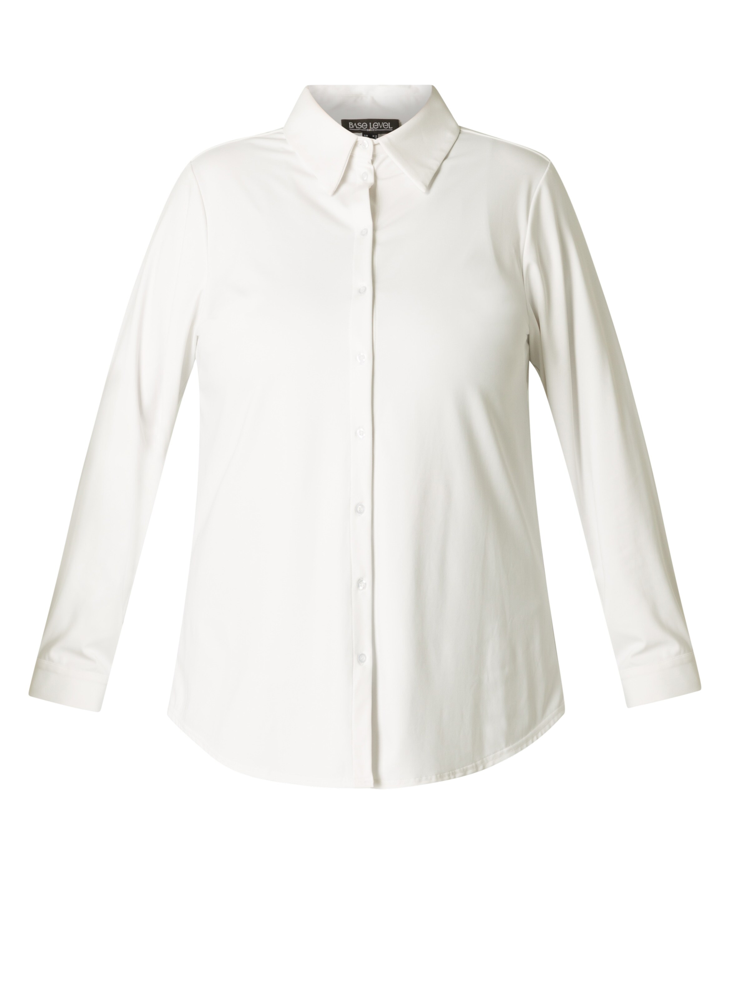 BASE LEVEL CURVY Blouse in White: front