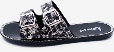 Kamoa Badeschuh in schwarz / silber, Produktansicht