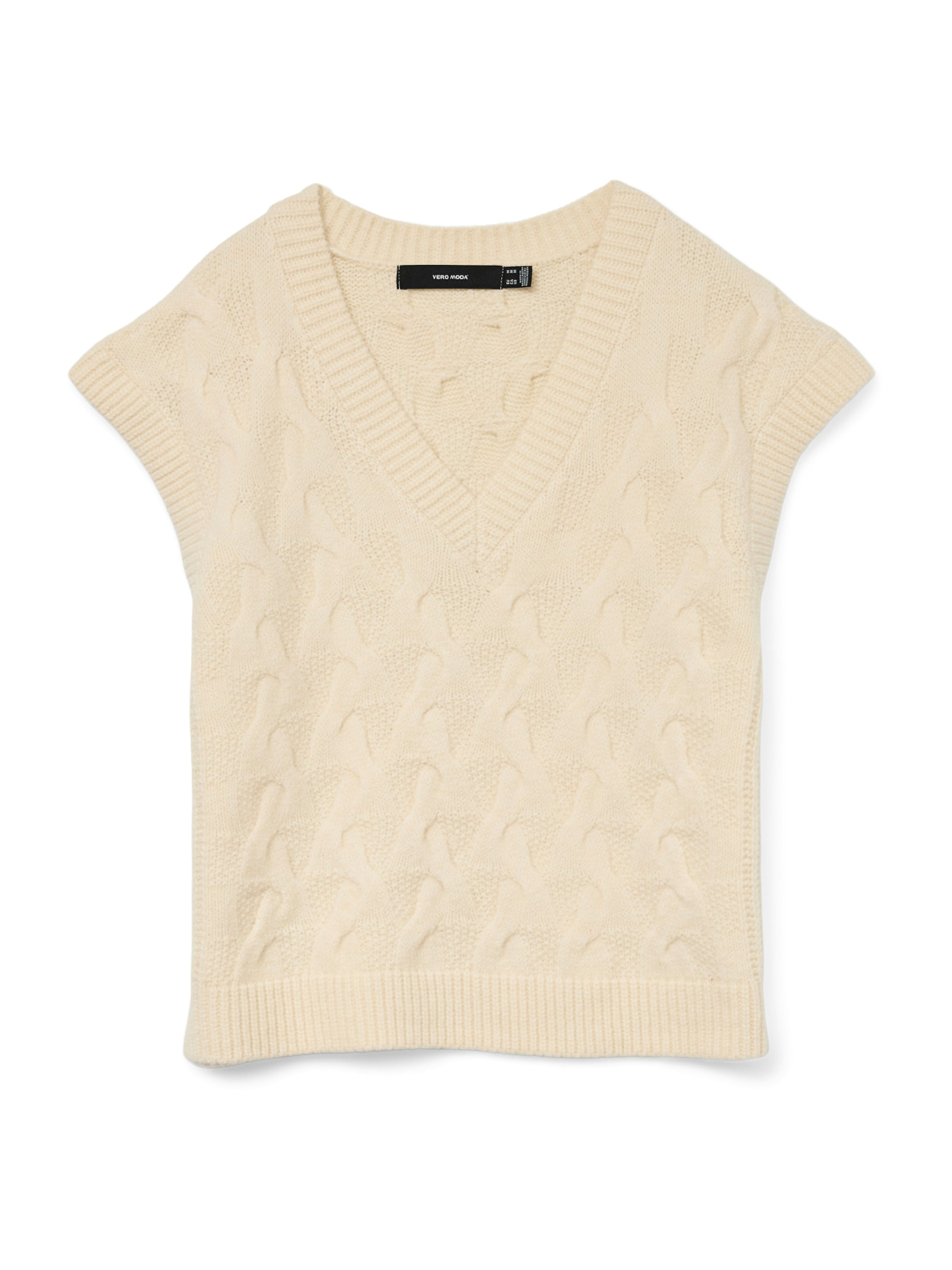 VERO MODA Sweater in Beige: front